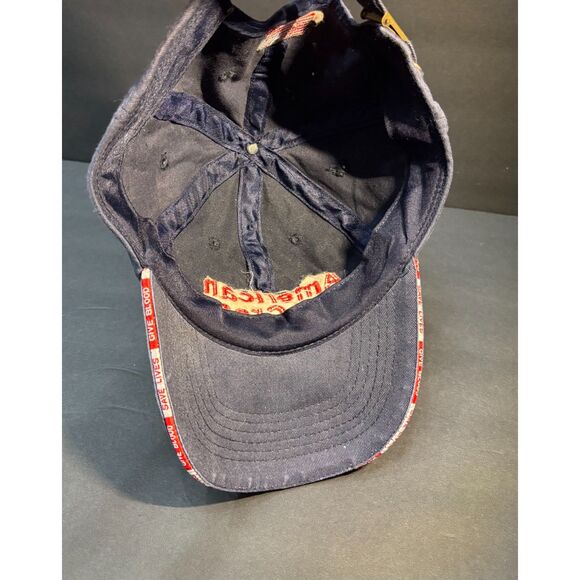 Vintage American Red Cross Strap-Back Hat – “Save Lives • Give Blood” - Picture 5 of 5